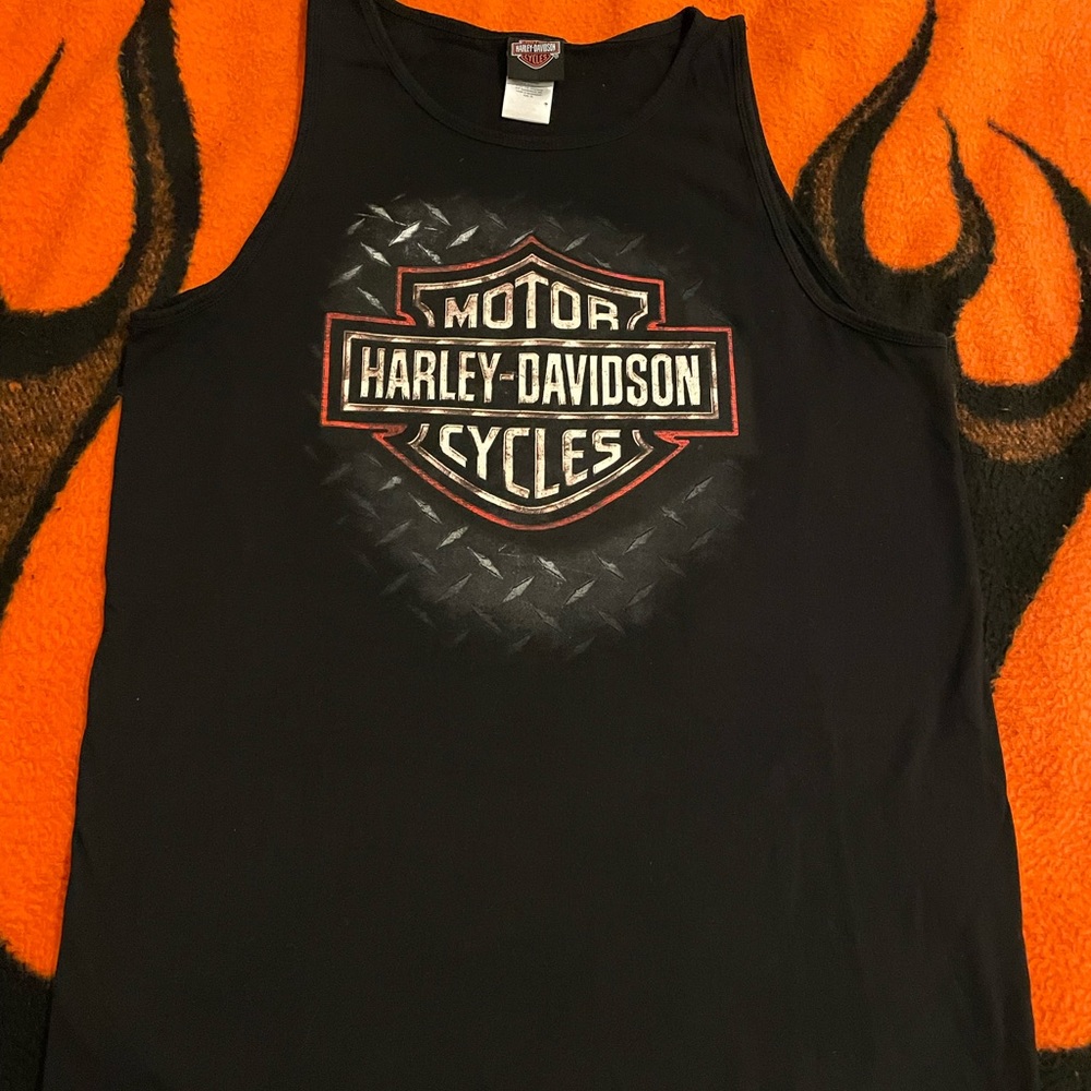 Mens 2013 Harley Davidson Tank Size XL